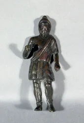 Figur eines keltischen Schmiedegottes aus Sunderland, 2.-3. Jahrhundert n. Chr.